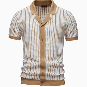 Men's Fashion Polo Shirt Cardigan (Single Piece)