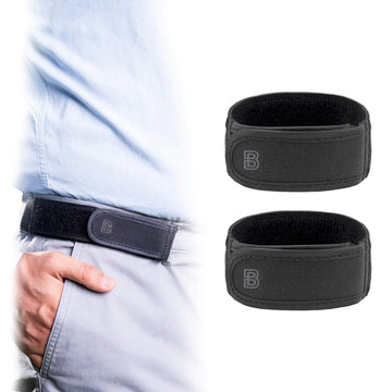 Comfortable Belt with No Buckle - 2 Pieces Set