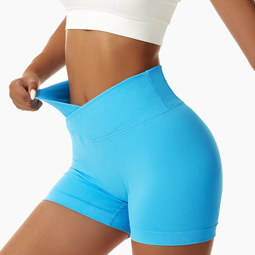 Tight Seamless Sports Shorts for Women