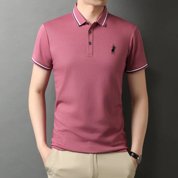 Yacht  Summer Men's Short Sleeve Polo Shirt