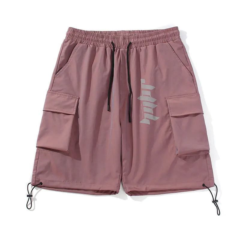Men's Japanese Loose Multi-Pocket Cargo Shorts