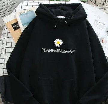 Thin Daisy Hooded Sweater for Women - Autumn/Winter