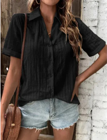 Button-Down Corner Collar Shirt