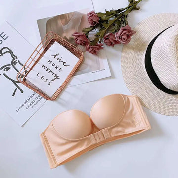 Strapless Front Closure Invisible Bra for Girls